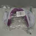 Cabeau Travel Essential Neck Pillow - Fits Most Neck Sizes (11-21 inches) - Evolution X Three Ways to Adjust for Ultimate Comfort on Long Flights (Amethyst)