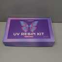 HeyClear UV Resin Molds Jewelry Making Kit with Light -300g Super Clear, Hard, Low Odor, Premixed and Fast Curing for Keychains, Earrings, DIY Craft Decorations