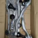 Detroit Axle - Front End Suspension Kit for BMW 228i 230i 320i 340i 428i 335i 328i M235i xDrive 4 Lower Forward Rearward Control Arms with Ball Joint 2 Sway Bar End Links Replacement