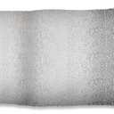 Majestic Giftware 2 Pack Jacquard Decorative Throw Pillow Cover (PC1202S-2PK) | Silver/White Soft & Washable Cushion Covers with Zipper for Sofa, Bedroom (12"x20") Inserts Not Included (20" x 12" (Pack of 2))