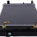 Radiator 236L2-10101 236L210101 Compatible with Nissan Engine H20 K21 TD27 for TCM Forklift FG20-30T6 FG20-30T3 FD20-30T7