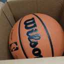 Wilson NBA Official Game Basketball - Brown, Size 7-29.5"