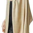 Sparkling Metallic Pashmina Shawl Wraps Scarf for Evening Party Bridal Wedding Formal Dresses
