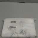 Ireer 100 Pcs Thank You Gift Makeup Bags EVA Clear Cosmetic Bag with Zipper Mini Makeup Thank You Toiletry Cosmetics Bulk Gifts for Women Birthday Daughter Sister(Clear)