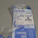 LiBa Back and Neck Massager - Trigger Point Massage Tools for Pain Relief and Manual Massage Hook Therapy Handheld Back Neck Shoulder Massager Blue - Gift for Women & Men