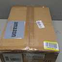 1000 lbs 4-Shelf Adjustable Heavy Duty Steel Wire Rack, Adjustable Storage Shelving Unit with Wheel for Kitchen, Garage, Laundry White 11.8" D x 17.7" W x 40.8" H