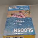 SLOOSH 2 Packs Hammock Pool Floats Adults, 4-in-1 Multi-Purpose Inflatable Pool Floats PVC Water Hammock Lounge Floaties