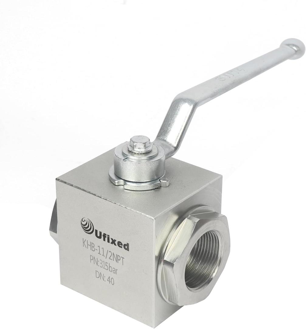 1-1/2" High Pressure Hydraulic Ball Valve,4500 psi,No Leak,Corrosion Resistance,Heavy Duty,Standard NPT