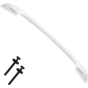 Upgraded 316443601 Oven Door Handle Replacement Compatible with Frigidaire Kenmore Electrolux Electric Range Oven Stove Come with 2 Pack 316433300 Range Oven Door Handle Screws