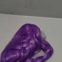 Kids Wigs Purple Braids Accessories for Girls (Shine-Purple)