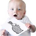 Wee Gallery Art Cards for Baby, Durable High Contrast Black and White Animal Flashcards for Newborns, Brain Development, Sensory Toys, Tummy Time Essentials for Infant and Toddler - Pets