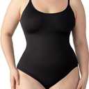 SHAPERMINT Thong Bodysuit & Brief, Tummy Control Shapewear for Women M