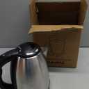 TOPWIT Electric Kettle, 2.0L Hot Water Kettle Electric, BPA-Free Stainless Steel Tea Kettle, Electric Kettles for Boiling Water with Fast Boil, Auto Shut-Off & Boil Dry Protection, Silver (2.1 Quarts)