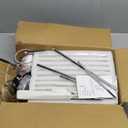 Modern Crystal Pendant Lighting Chrome Pendant Lights Mini Glass Chandeliers, Adjustable Pendant Light Fixture for Kitchen Island Bedroom Living Room Dining Room Corridor (2 Pack), 5.3in