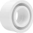 4"x 2" PVC DWV Reducing Bush Adapter Pipe Fitting SCH40 PVC Reducer Bushing (Socket x Socket) PVC Pipe Reducing Bushing Fitting for Home Sewer Plumbing