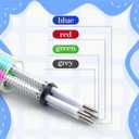 CZWZ 20Pcs Mini Multicolor Pens in One 4-in-1 Cute Pens Bulk for Kids, Fun Kawaii Ballpoint Pens for Birthdays and Children's Party Favors Gifts Teacher School Supplies