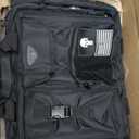 Stypos Tactical Messenger Bag,14inch/15.6inch/17.3inch Briefcase for Man Military Laptop Bag, Flight Work Bags for Pilots (18inch Large, Black)