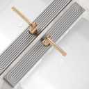 30 inch Kitchen Faucet Absorbent Mat - Diatomaceous Earth Splash Guard for Sink Faucet, Aesthetic Water Absorbing Stone Tray in The Modern Home(Grey, 30" x 3.9") (Gray)