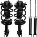SCITOO Front Rear Complete Shock and Strut Assembly 2011 for Hyundai Sonata | Pair Strut & Spring Complete Assembly Compatible with 172586 172585 5646