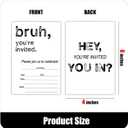 2 x You're Invited Birthday Party Invitations