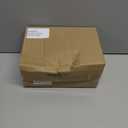 Skylety Valentine's Day Icon Glass Vase Icon Pink & White Flower Vase 5.75'' x 4.25'' Hand Blown Table Centerpiece for Him Her Valentine's Day Wedding Housewarming Gifts Home Decor(Black Xo)