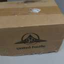 United Pacific CN-5-8C Exhaust Pipe Connector, Chrome, 5" I.D. to 5" I.D.