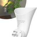 Plug in Wall Light GU10 Spotlight Uplighter Plugin Wall Sconce Indoor Wall Lights for Living Room Hallway Bedroom (Bulb Not Included)