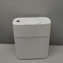 MOPALL Automatic Motion Sensor Bathroom Can with Lid, 3 Gal Touchless Can Auto-Adsorption Garbage Can, Slim Smart Bin Waterproof Waste Basket for Bedroom, Kitchen, Office, Toilet, RV