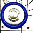 20PC Royal Blue Leather Covered Sewing Buttons with Metal Shank,Leather Buttons for Clothes,Dress,Suits,DIY Projects,Sewing Accessories15mm