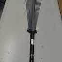 TABOR TOOLS Adjustable Metal Rake - Collapsible & Telescopic - Garden, Yard, & Lawn - Ideal for Leaves, Shrubs & Small Areas. J16A