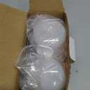 Minetom E26 Rechargeable Light Bulbs with Remote and Timer, Battery Backup Bulb with 12 Colors and Brightness Dimmable, 2300mAh 40W Equivalent LED Light Bulbs for Lamps Sconces Camping, 2 Pack