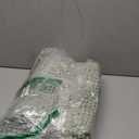 H.VERSAILTEX Sage Bathroom Rugs, Bath Mat Set of 2 Extra Thick Chenille Striped Pattern Shaggy Bath Rugs for Bath Room, Non Skid Bath Mats for Bathroom Floor (32 x 20 Plus 24 x 17 - Inches)