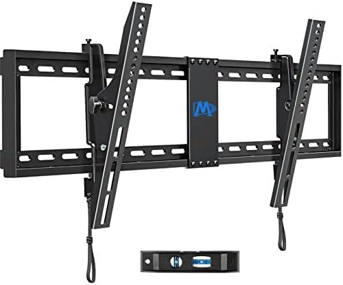 Mounting Dream TV Wall Mount for 42-86" TVs, Tilting TVs Mount with Level Adjustment Fits 16", 18", 24" Studs Easy for Centering, Wall Mount TV Bracket Max VESA 800x400mm, 120 LBS Loading, MD2263-XLK