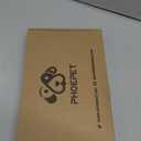 PHOEPET No Pull Dog Harnesses for Small Dogs Reflective Adjustable Front Clip Vest with Handle 2 Metal Rings 3 Buckles [Easy to Put on & Take Off](S, Pink)