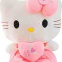 Kitty Plush  Collectible Kitty Plushie Cute Stuffed Animal Toy Adorable Kawaii Doll (Pink 30cm .)