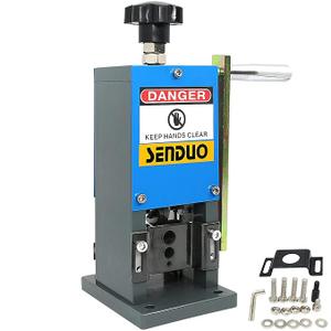 Manual Wire Stripper Machine 0.06"-1" Wire Stripping Machine 60ft/Min Cable Strippers For Recycling Scrap Copper Wire