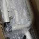 Bed Rails for Elderly Adults Safety, Folding Bed Assist Rails for Seniors, Bed Handle Bedside Assist Guard Rails for Adults, Fall Prevention Safety with Collapsible Bedrails, 37x20 (36.6"x19.6", White)