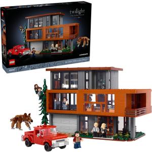 LEGO Ideas Twilight The Cullen House - Collectible Set for Adults 18+ - DIY Fantasy Craft for Book Lovers - Edward, Bella, Jacob + 4 More Minifigures - Gift Idea for Fans of The Movies - 21354