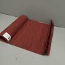 Leetaltree Burgundy Placemats Set of 4 - Heat Resistant Non-Slip Place mats for Dining Table, Washable Durable PVC Vinyl Woven Table MatsBurgundy, 4