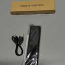 Replacement Solar Voice Remote Control for Samsung Smart TV, with Rechargeable Solarcell, USB-C Charging, Compatible with Neo QLED, 8K, The Frame and Crystal UHD Series