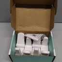 Door Lever Locks (4 Pack) - Prevents Toddlers from Opening Doors - Durable ABS with 3M Adhesive - Easy One-Hand Operation for Adults, No Tools Needed (White)