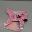 Hipubby Dog Harness Small Sized and Leash Set, No Pull Soft Mesh Puppy Vest, Reflective Breathable Lightweight Pet Harness, Harness for Small Medium Dogs and Cats - Light Pink L (L (Chest: 19.5"-21.5"))