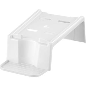 iDesign Laundry Detergent Holder Stand - Liquid Detergent Organizer for Laundry Room - White