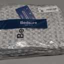 Bedsure Cooling Cotton Waffle King Size Blanket - Lightweight Breathable Blanket of Rayon Derived from Bamboo for Hot Sleepers, Luxury Throws for Bed, Couch and Sofa, Grey, 104x90 Inches