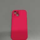 LOVE 3000 Compatible with iPhone 15 Case, [Smooth Silicone Full Coverage Camera] [8ft Drop Protection], Soft Microfiber Lining Full Body Protective Case for iPhone 15 6.1 inch - Hot Pink