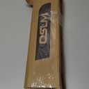 8FT Feather Flag Pole Kit, Stainless Steel Swooper Flagpole Fits 6FT Feather Flag, Durable Outdoor Advertising Flagpole for Business Display