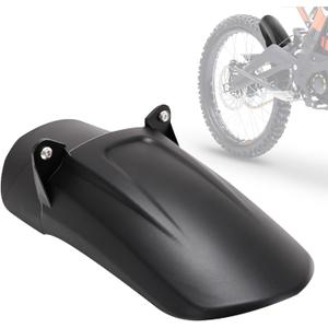 JFG RACING Rear Wheel Fender for Surron Light Bee,Motorcycle Shock Mudguard Mud Guard for Dirt Bike Sur Ron Light Bee X and S/LBX/X160/X260