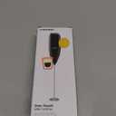 Chefman Handheld Electric Milk Frother Create Foam for Coffee, Cappuccinos, & Lattes, Mix Matcha & Protein Powder, Cordless & Compact, Stainless Steel Wand, Battery Operated