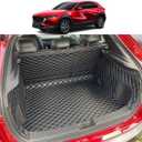 for 2020-2026 Mazda CX30 CX-30 Trunk Mat and Rear Backrest Mat Cargo Liners All Weather Anti-Slip
