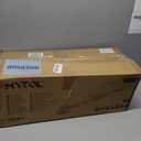 MYTOL Drywall Sander, 7.2A Electric Drywall Sander with Vacuum Dust Collection, LED Light, 6 Variable Speed Digital Display 900-1800RPM, Foldable & Extendable Handle (Green)